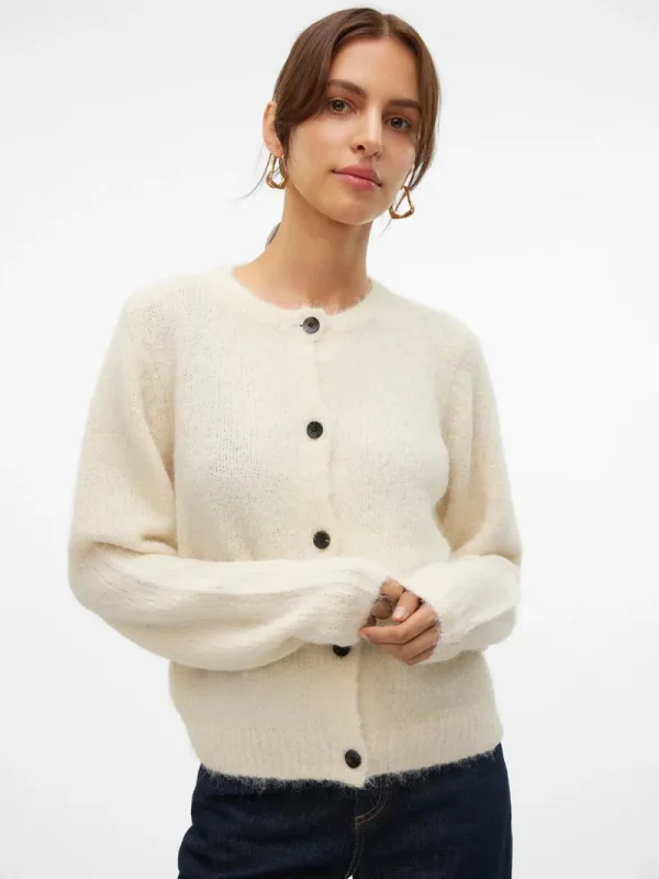 Ricki's Sweaters & Cardigans*Long Sleeve O-Neck Button Cardigan | Vero Moda