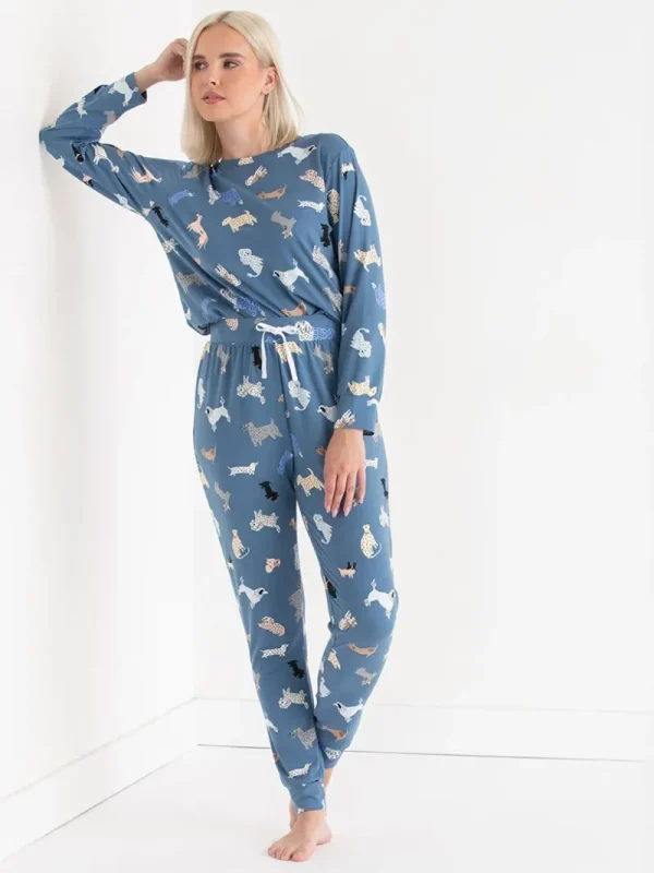 Ricki's Sleepwear*Long Sleeve Pajama Set