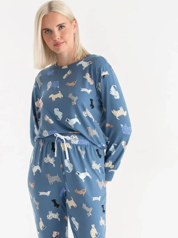 Ricki's Sleepwear*Long Sleeve Pajama Set