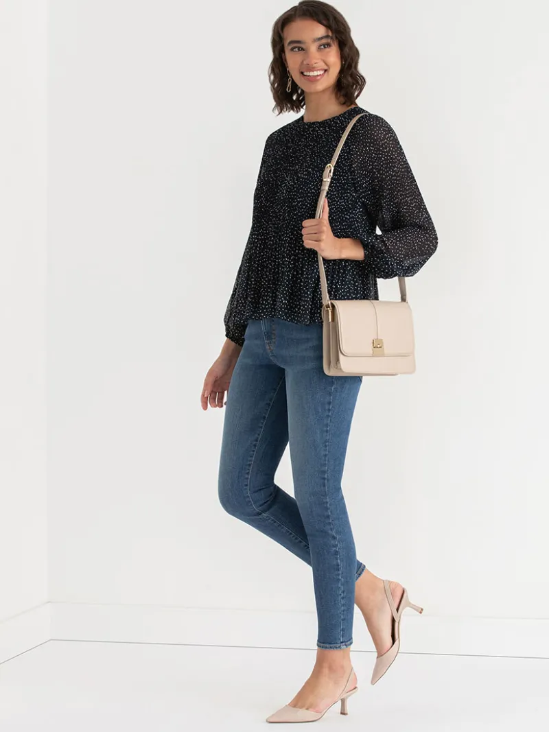 long_sleeve_release_pleat_1-1.webp Ricki's Shirts & Blouses*Long Sleeve Release Pleat Blouse