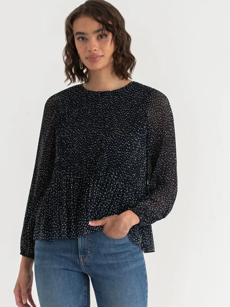 long_sleeve_release_pleat_3-1.webp Ricki's Shirts & Blouses*Long Sleeve Release Pleat Blouse