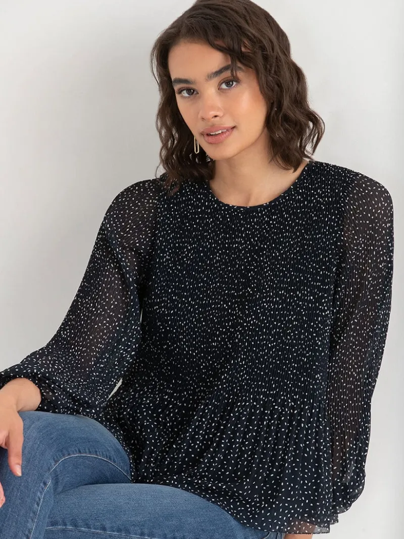 long_sleeve_release_pleat_4-1.webp Ricki's Shirts & Blouses*Long Sleeve Release Pleat Blouse