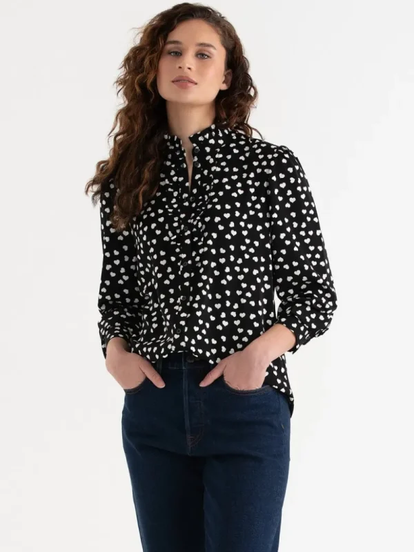 Ricki's Shirts & Blouses*Long Sleeve Ruffle Blouse