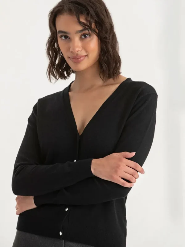 Ricki's Sweaters & Cardigans*Long Sleeve V-Neck Cardigan