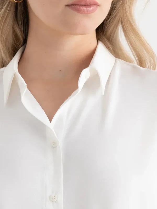 Ricki's Tees & Tanks*Longer Length Collared Blouse