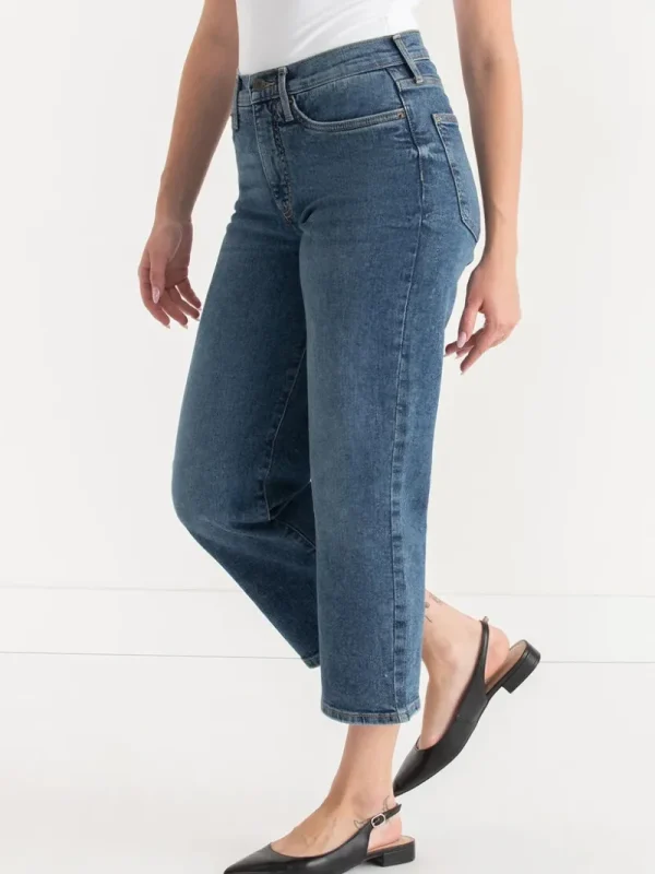Ricki's Jeans*Lucy Straight Leg Cropped Jeans