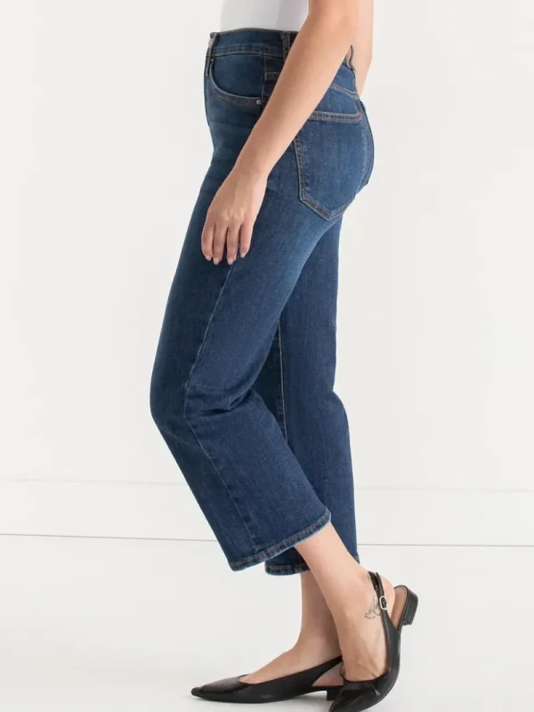 Ricki's Jeans*Lucy Straight Leg Cropped Jeans
