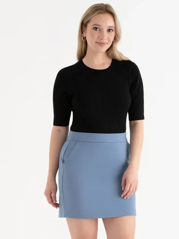 Ricki's Skirts & Shorts*Luxe Ponte Mini Skirt