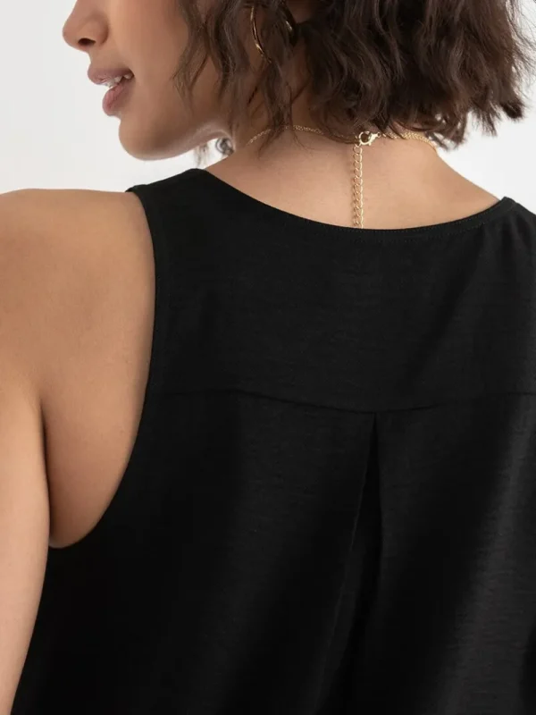 Ricki's Tees & Tanks*Lyla Textured Essential Tank