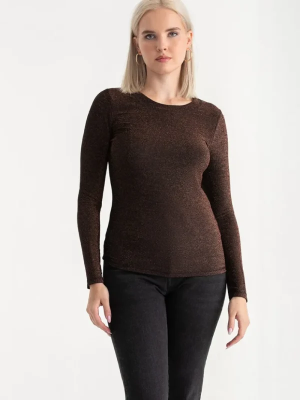 Ricki's Shirts & Blouses*Metallic Jersey Top