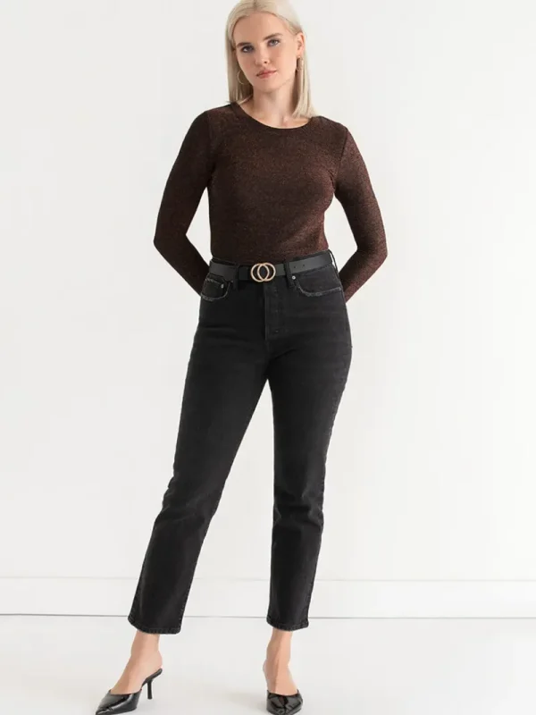 Ricki's Shirts & Blouses*Metallic Jersey Top