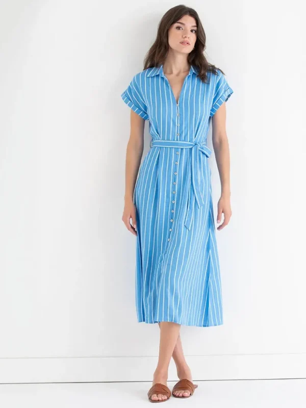 Ricki's Maxi & Midi Dresses*Midi Linen Shirtdress