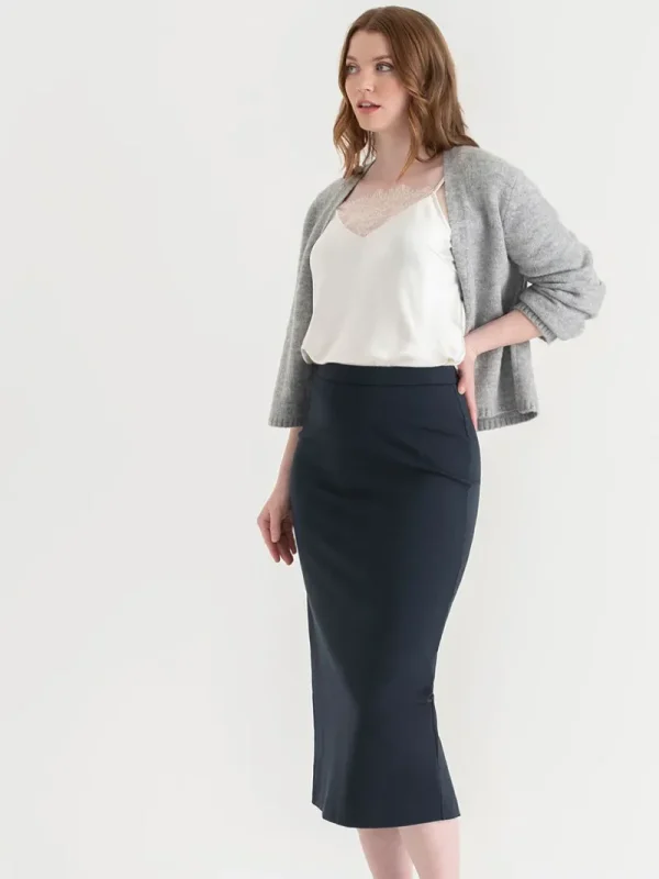 Ricki's Skirts & Shorts*Midi Pencil Skirt in Luxe Ponte