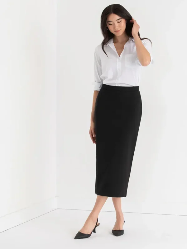 Ricki's Skirts & Shorts*Midi Pencil Skirt in Luxe Ponte