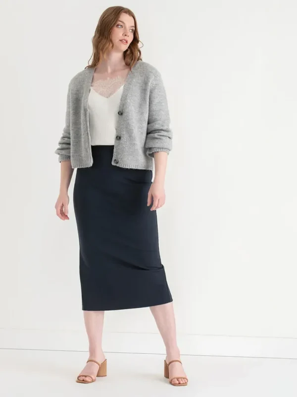 Ricki's Skirts & Shorts*Midi Pencil Skirt in Luxe Ponte