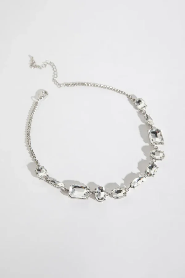 Ricki's Necklaces*Mixed Shape Glass Stone Necklace