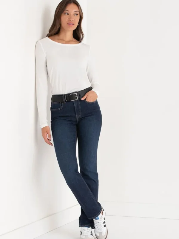 Ricki's Tees & Tanks*Modal Long Sleeve Scoop Neck Top