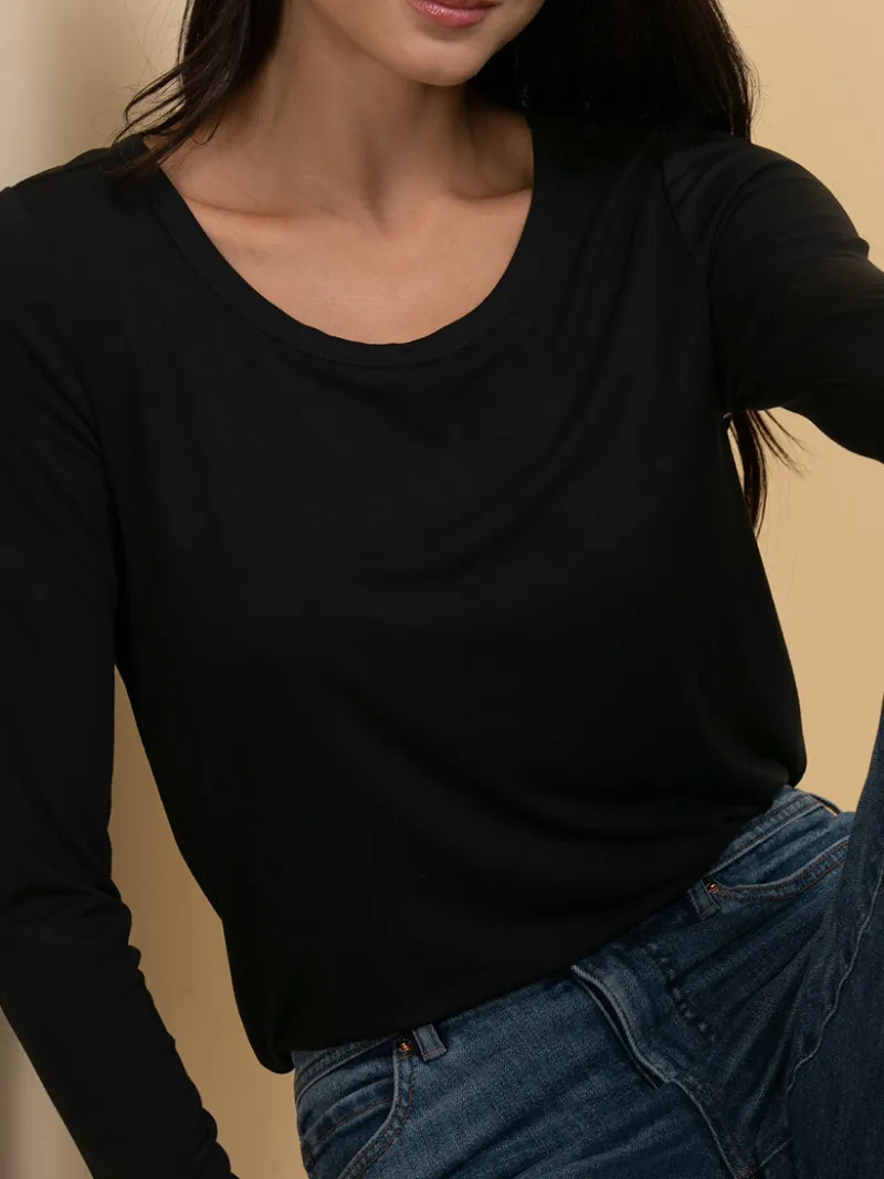 modal_long_sleeve_scoop_n_2-3.webp Ricki's Tees & Tanks*Modal Long Sleeve Scoop Neck Top