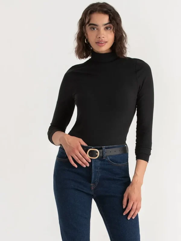 Ricki's Shirts & Blouses*Modal Long Sleeve Turtleneck Shirt