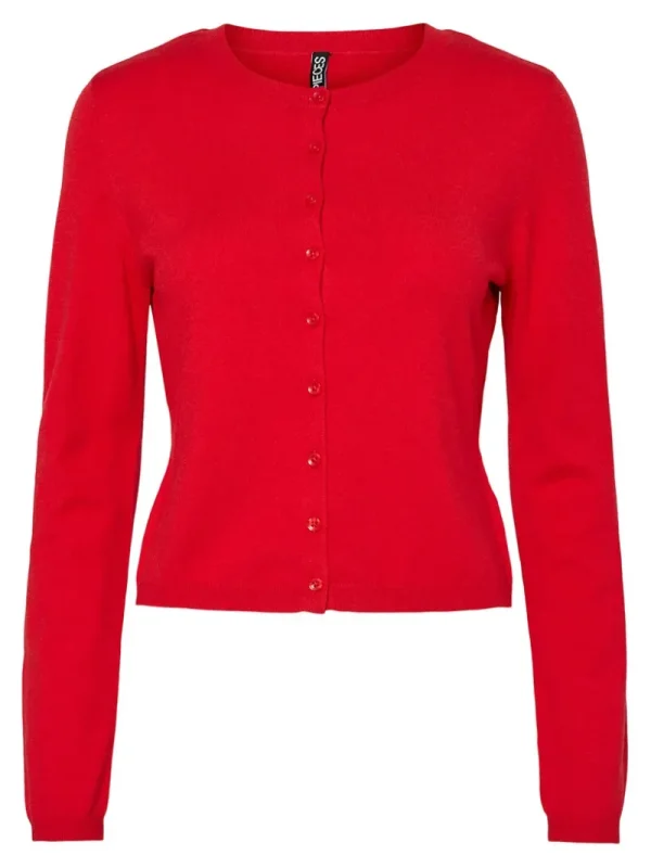 Ricki's Sweaters & Cardigans*Natalie Long Sleeve Round Neck Knit Cardigan | PIECES