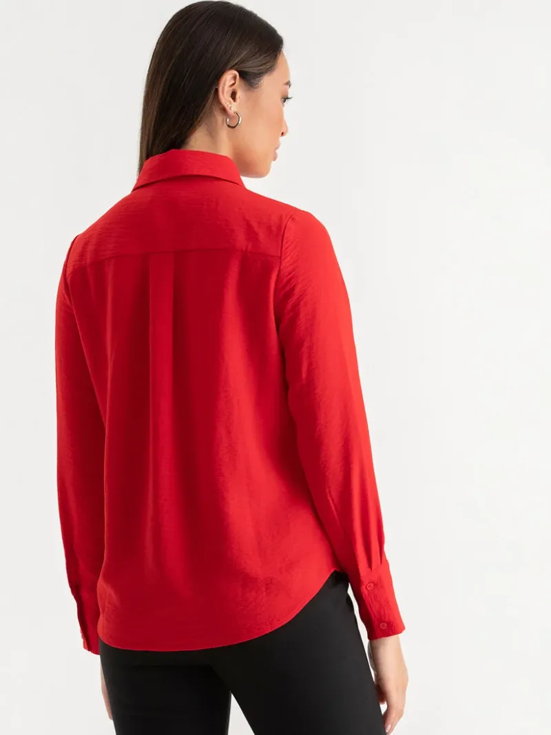 nicole_textured_buttondow_3-2.webp Ricki's Shirts & Blouses*Nicole Textured Button-Down Shirt