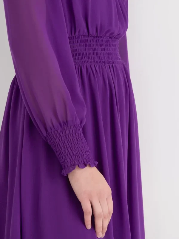 Ricki's Maxi & Midi Dresses*Nova Smocked Midi Dress in Chiffon