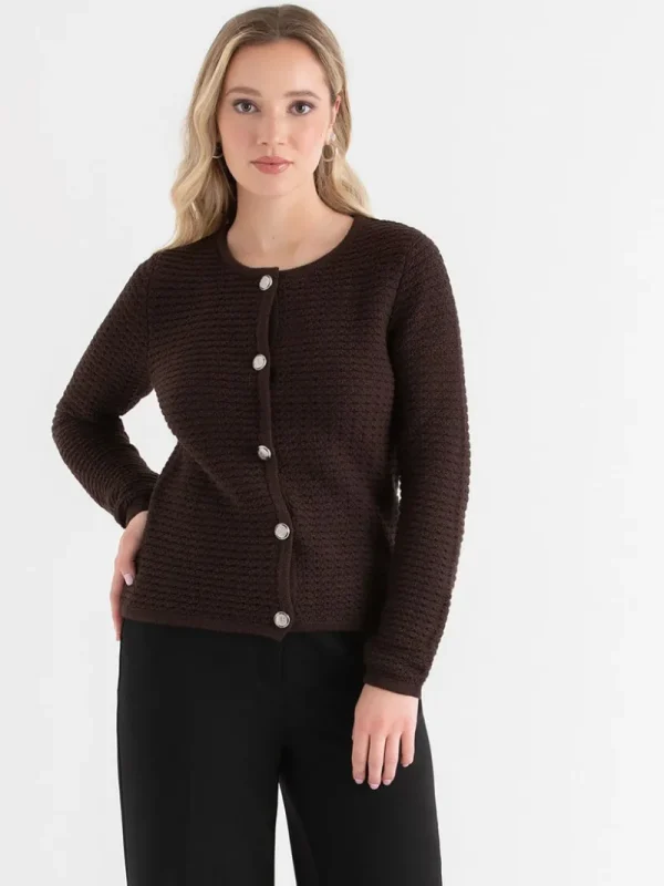 Ricki's Sweaters & Cardigans*Novelty Button Down Cardigan