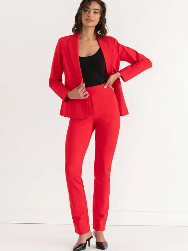 Ricki's Blazers*Oxford Classic Suit Blazer in Luxe Ponte