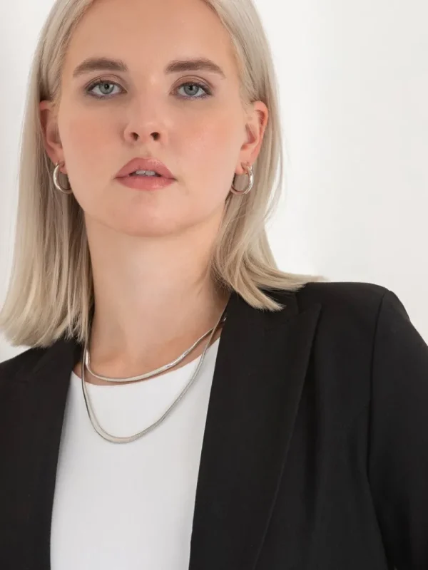 Ricki's Blazers*Oxford Classic Suit Blazer in Luxe Ponte