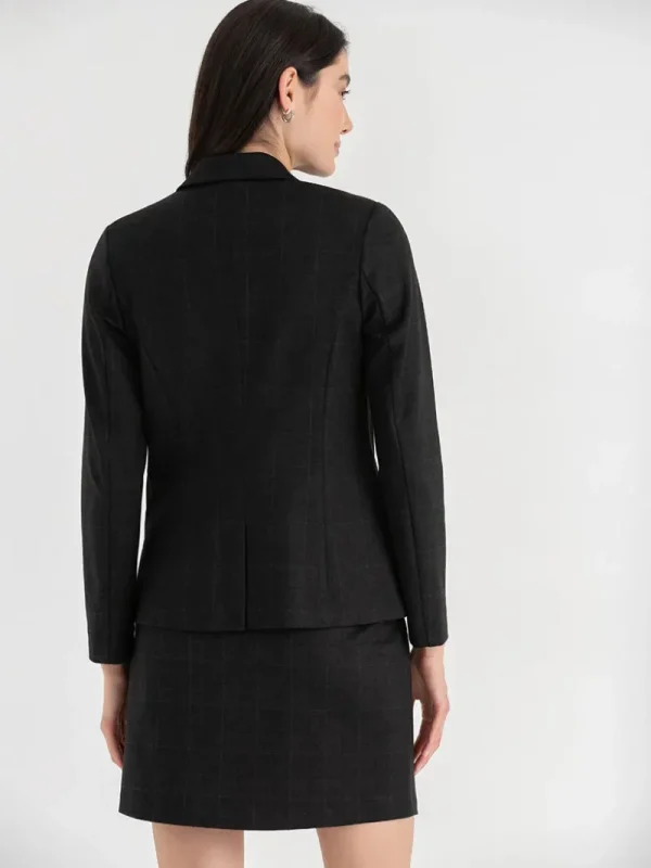 Ricki's Blazers*Oxford Classic Suit Blazer in Luxe Ponte