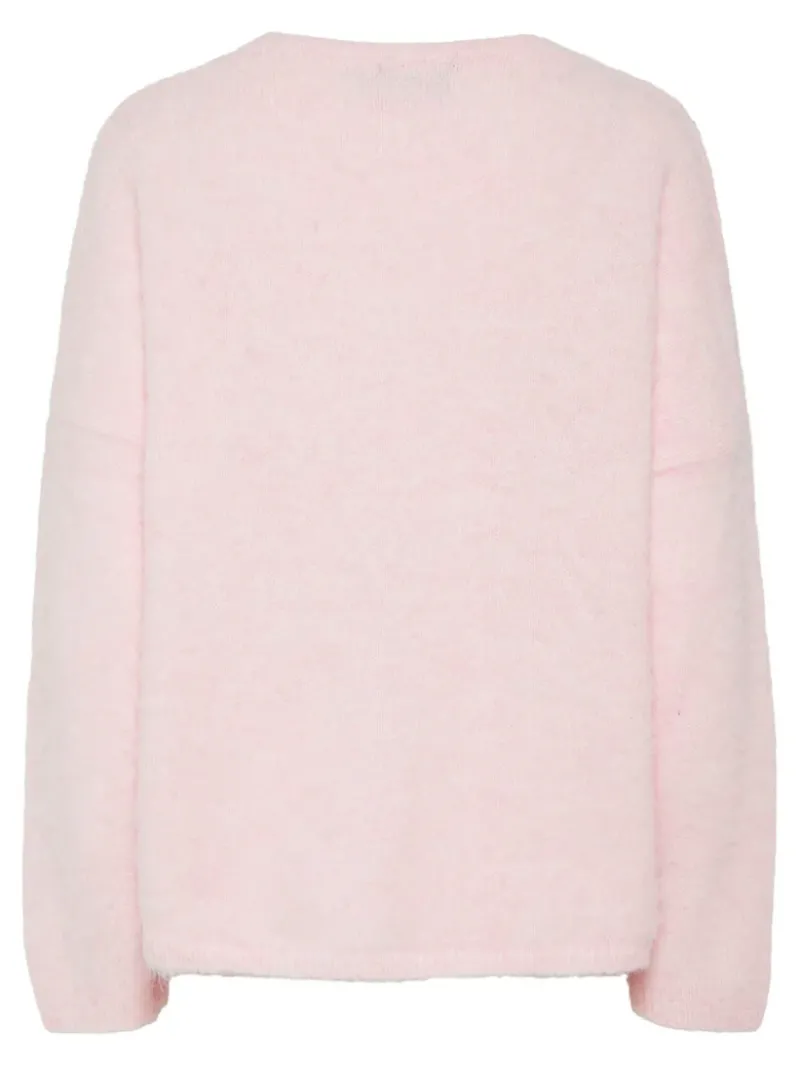 pam_oversized_vneck_sweat_1.webp Ricki's Sweaters & Cardigans*Pam Oversized V-Neck Sweater | PIECES