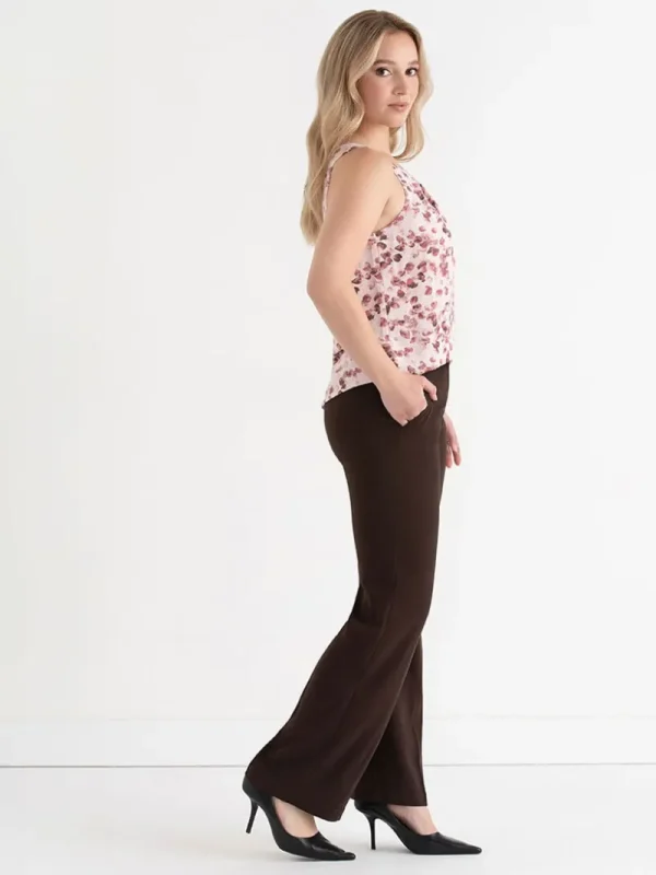 Ricki's Shirts & Blouses*Paulina Pleat Neck Sleeveless Blouse