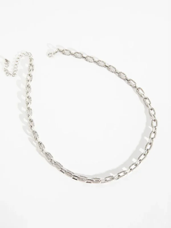 Ricki's Bracelets*Pave Chain Link Necklace in