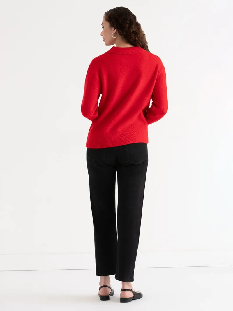 pearl_collar_pullover_swe_2-1.webp Ricki's Sweaters & Cardigans*Pearl Collar Pullover Sweater