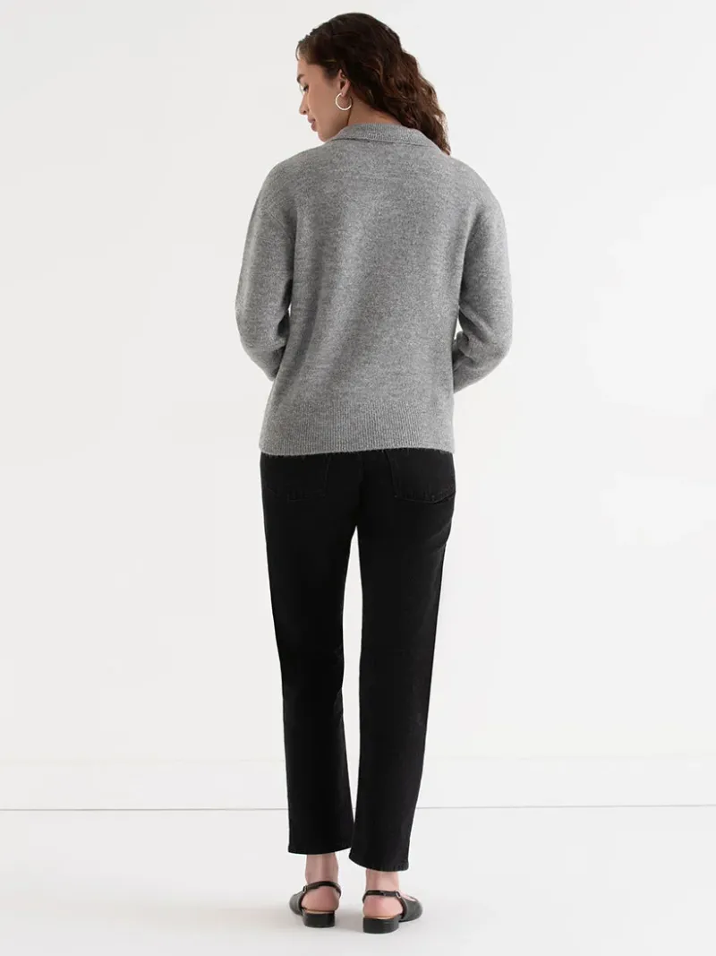 pearl_collar_pullover_swe_3-2.webp Ricki's Sweaters & Cardigans*Pearl Collar Pullover Sweater