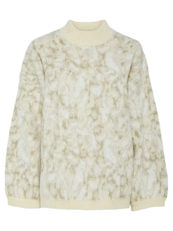 Ricki's Sweaters & Cardigans*Peggy Mock Neck Sweater | PIECES