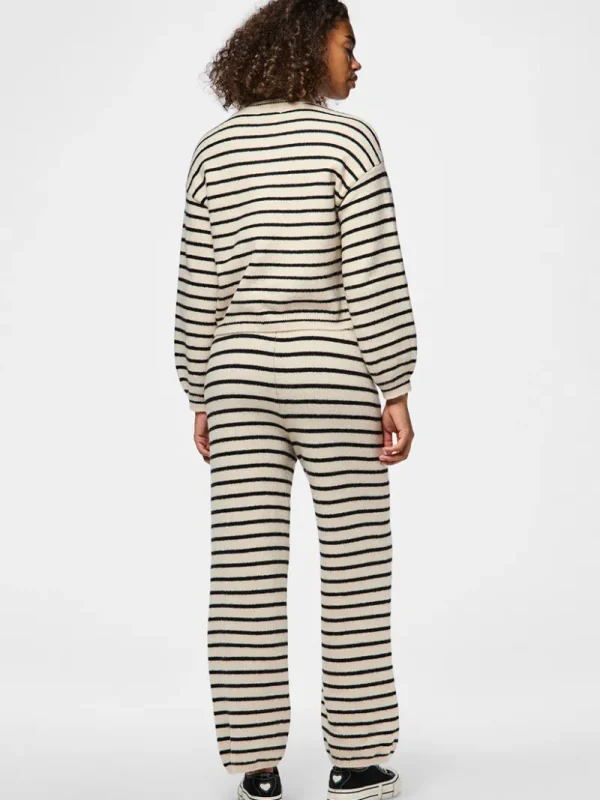 Ricki's Pants*Penna Straight Knit Pants | PIECES