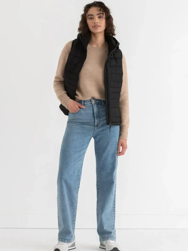 Ricki's Coats & Jackets*Peyton Packable Vest with Removable Hood