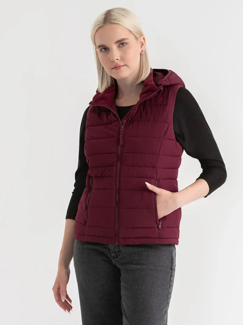 peyton_packable_vest_with_3-1.webp Ricki's Coats & Jackets*Peyton Packable Vest with Removable Hood