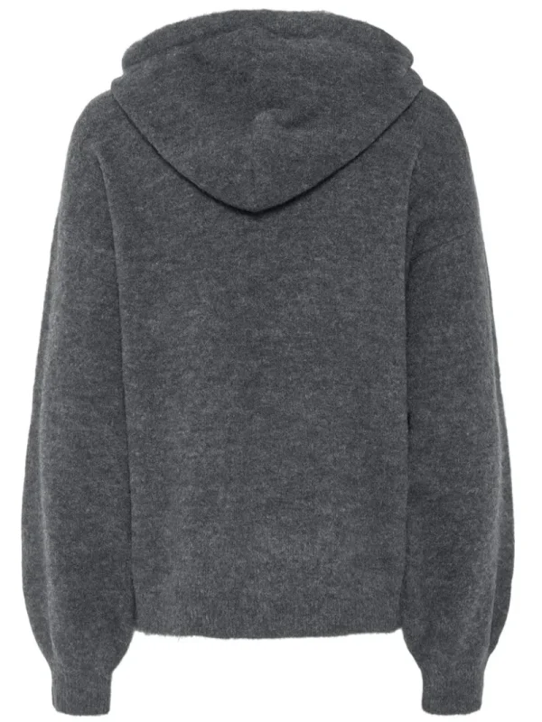 Ricki's Sweaters & Cardigans*Piko Long Sleeve Knit Hoodie | PIECES
