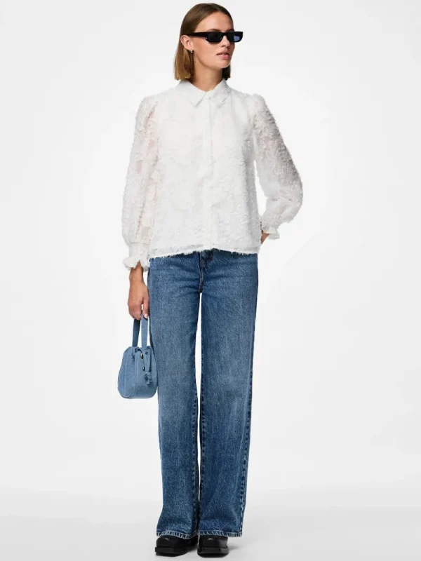 Ricki's Shirts & Blouses*Pina Collar Shirt | PIECES