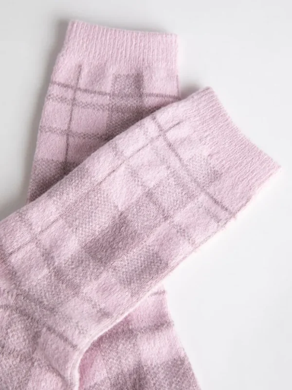 Ricki's Socks*Plaid Crew Socks