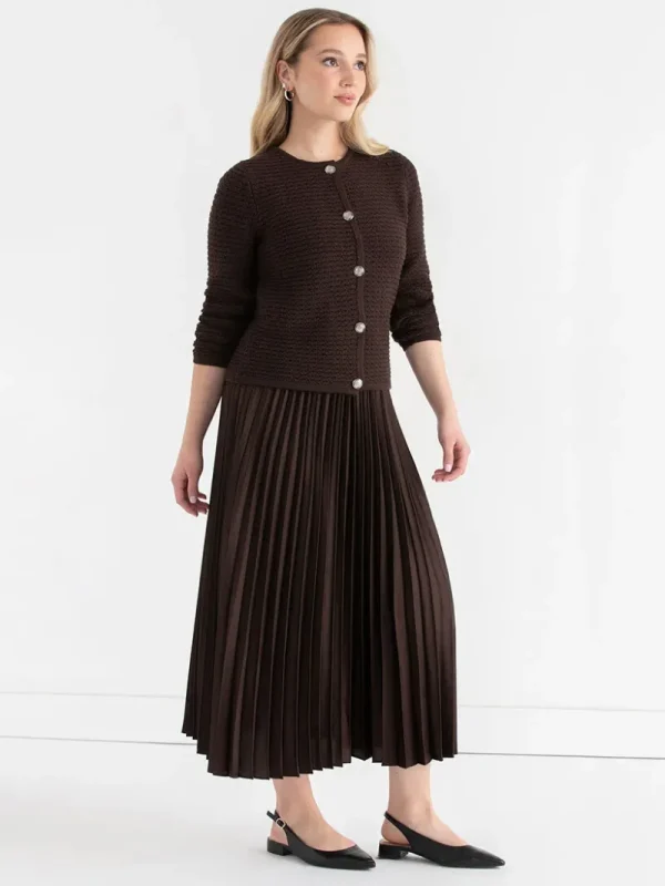 Ricki's Skirts & Shorts*Pleated Midi Skirt