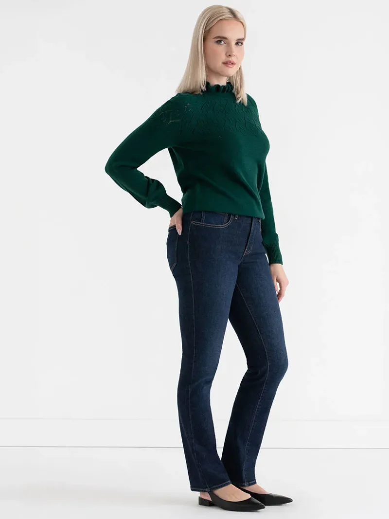 pointelle_ruffle_sweater_1-2.webp Ricki's Sweaters & Cardigans*Pointelle Ruffle Sweater
