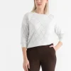 Ricki's Sweaters & Cardigans*Pointelle Shimmer Pullover Sweater