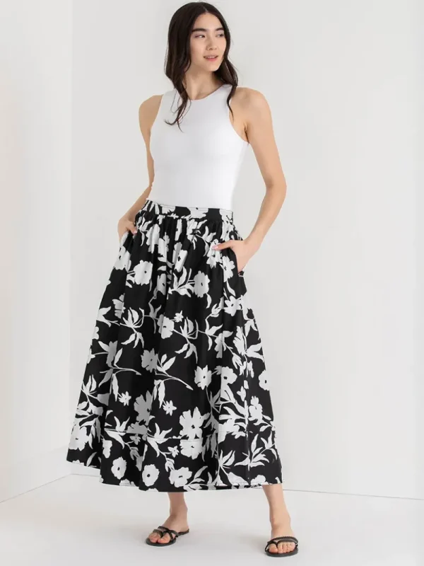 Ricki's Skirts & Shorts*Poplin Full Skirt