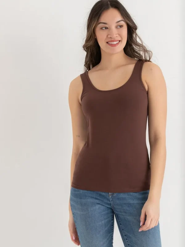 Ricki's Tees & Tanks*Regular Length Built-Up Cami