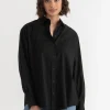 Ricki's Shirts & Blouses*Relaxed Button-Down Shirt
