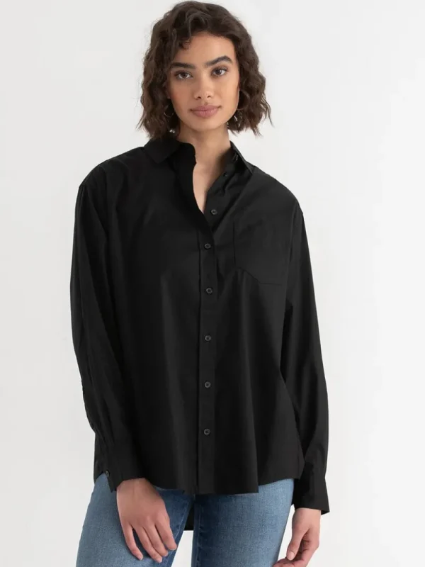 Ricki's Shirts & Blouses*Relaxed Button-Down Shirt
