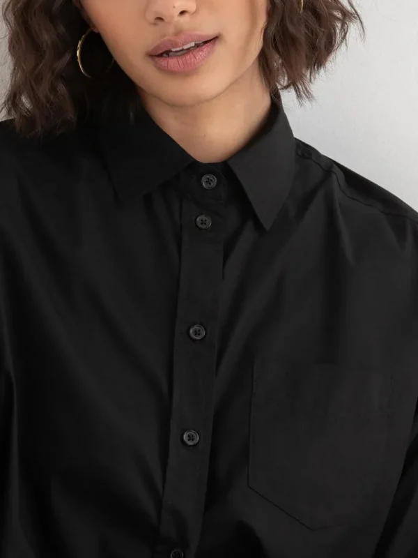 Ricki's Shirts & Blouses*Relaxed Button-Down Shirt